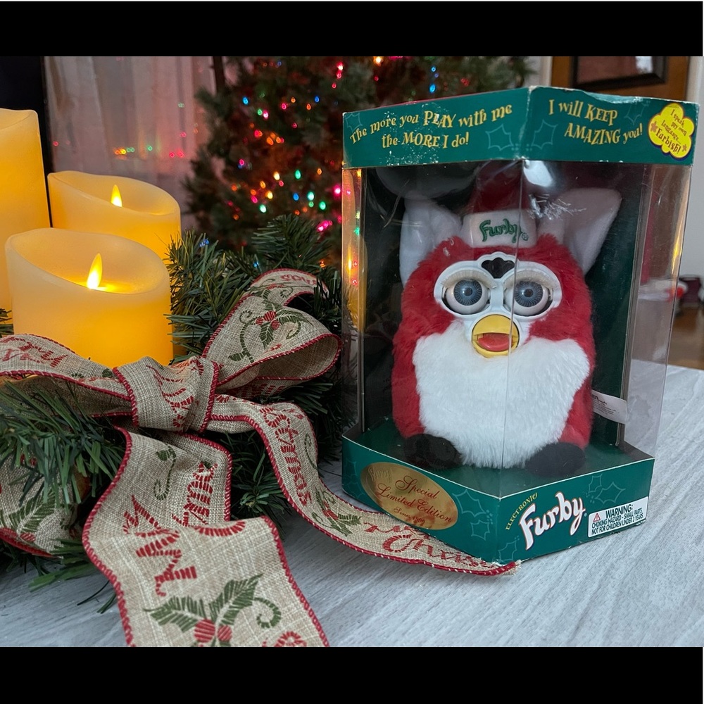 Furby Special Limited Edition series 1999 Santa Tiger Electronic